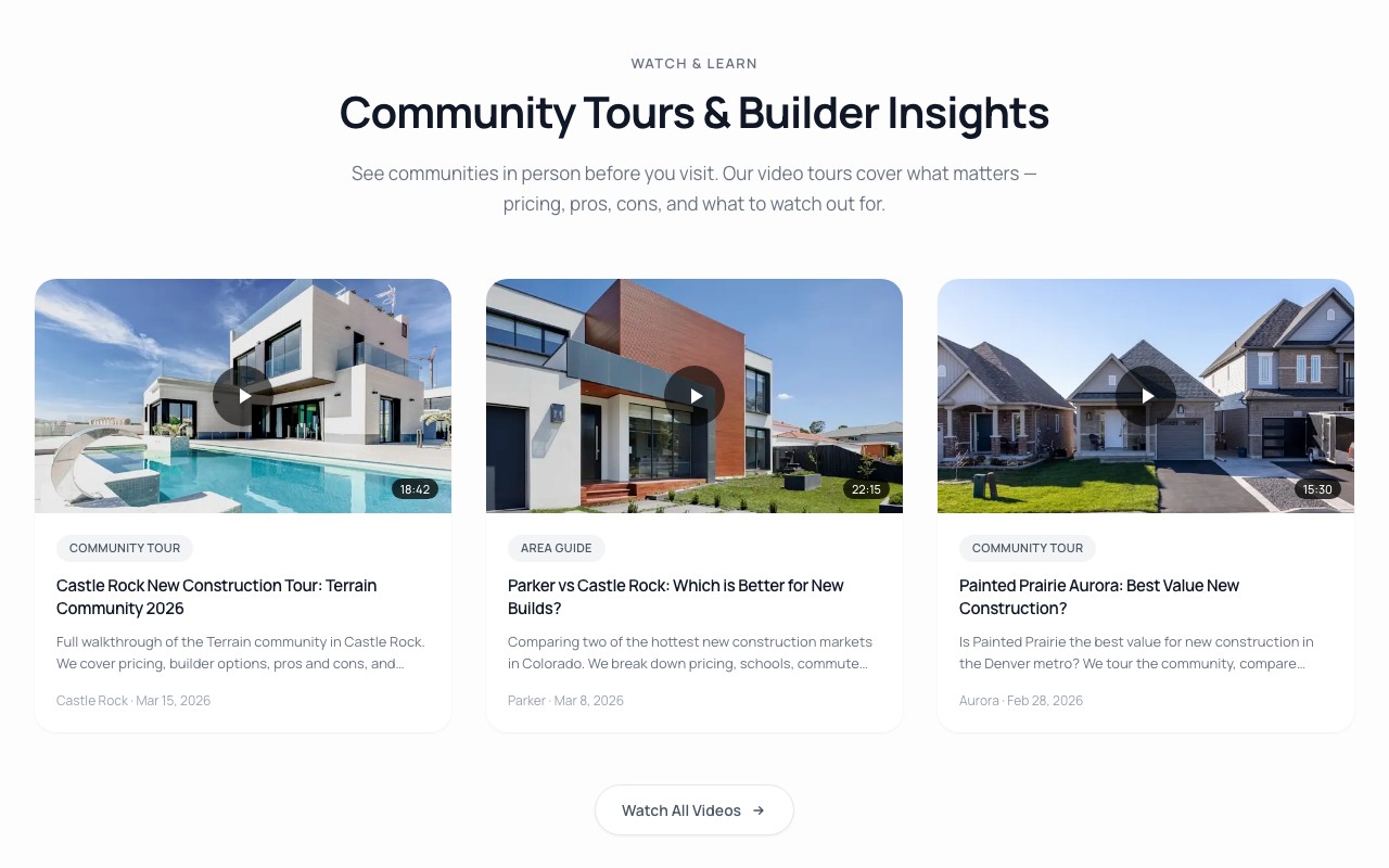 Colorado New Build Navigator free guide and lead capture form